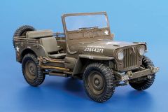 PLS242 - KIT DE CUSTOMISATION de la JEEP M38 de chez Italeri et Tamiya à assembler et à peindre avec décalcomanies incluses