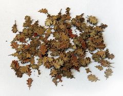PLS4033 - Boite d'imitation de feuilles d'arbres miniatures de 3mm pour maquette