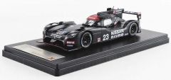 PREMIUMPRD543J - Voiture de courses NISSAN GT-R LM Nismo n°23 Test Car de 2015 de couleur noir