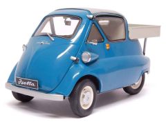 PRX10075 - Voiturette BMW Isetta couleur bleu équipé d'un plateau