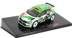 IXORAM789LQ - Voiture du Rallye de Monte Carlo 2021 N°22 – SKODA Fabia 2 EVO