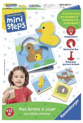 RAV04717 - Jeu de manipulation - Les bébés animaux - 4 livrets