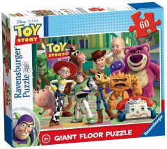 RAV05291 - Puzzle  de 60 Pièces du dessin animé TOYS STORY Dimensions : 69 x 49 cm