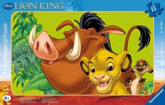 RAV060085 - Puzzle 15 Pièces du dessin animé DISNEY - LE ROI LION