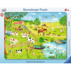 RAV061457 - Puzzle de 48 Pièces – Promenade à la campagne