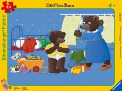 RAV06765 - Puzzle enfant de 45 pièces du dessin animé - Petit Ours brun Dimensions : 37 x 29 cm
