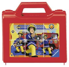 RAV074372 - Puzzle cube de 6 Pièces du dessin animé SAM LE POMPIER - Sam et ses amis