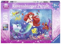 RAV100033 - Puzzle de 150 Pièces du dessin animé LA PETITE SIRÈNE - Ariel