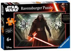 RAV10586 - Puzzle de 80 Pièces du flim STAR WARS VII - le réveil de la force Dimensions : 36.2 x 26.2 cm