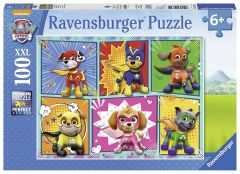 RAV107322 - Puzzle de 100 Pièces du dessin animé Pat'Patrouille