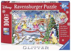 RAV107940 - Puzzle de 100 Pièces DISNEY Princesse fêtes Noël