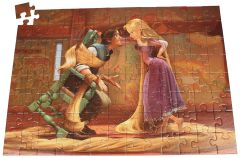 RAV10829 - Puzzle de 100 Pièces du dessin animé DISNEY Raiponce Dimensions : 49 x 36 cm