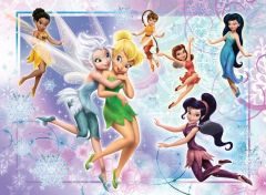 RAV10852 - Puzzle de 100 Pièces du dessine animé La fée clochette - Le monde Merveilleux des Fées Dimensions : 49 x 36 cm
