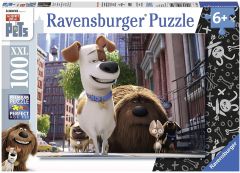 RAV10874 - Puzzle de 100 Pièces du dessin animé La vie secrète des animaux