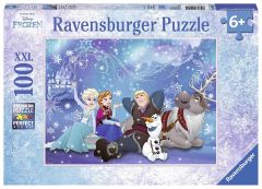 RAV109111 - Puzzle de 100 Pièces du dessin animé DISNEY - La Reine des Neiges