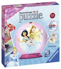 RAV118090 - Puzzle 3D de 72 Pièces DISNEY Princesse