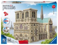 RAV125234 - Puzzle 3D de 324 Pièces du monument Français  Notre Dame