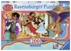 RAV126897 - Puzzle Panorama de 200 Pièces du dessin animé DISNEY -  Elena D'avalor