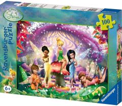 RAV127771 - Puzzle de 200 Pièces du dessin animé DISNEY -  Au pays des Fées
