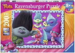 RAV12839 - Puzzle de 200 Pièces du dessin animé LES TROLLS - et ses amis