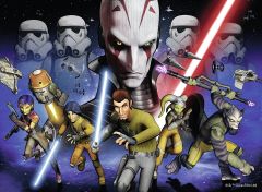 RAV13195 - Puzzle de 300 Pièces du dessin animé Star Wars Rebels -Lutte Pour L'empire Dimensions : 49 x 36 cm