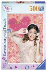 RAV14490 - Puzzle de 500 Pièces  Violetta aime la musique Dimensions : 36 x 49 cm