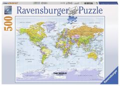 RAV147557 - Puzzle de 500 Pièces sur le monde