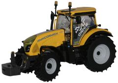 REP156 - Tracteur Mc CORMICK X7.6 couleur jaune équipé du relevage avant avec masse édité à 1000 pièces