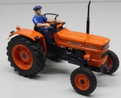 Tracteur FIAT 640 accompagné d'une figurine