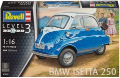 REV07030 - Petite voiture BMW Isetta 250 en kit à peindre et à assembler peintures et colle non incluses