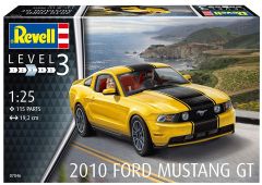 REV07046 - Voiture sportive FORD Mustang GT de 2010 en kit à peindre et à assembler peinture et colle non incluses