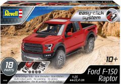 REV07048 - Voiture 4x4 FORD F-150 Raptor version pick-up en kit à peindre et à assembler peinture et colle non incluses
