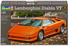 REV07066 - Voiture sportive LAMBORGHINI Diablo VT en kit à peindre et à assembler peintures et colle non incluses