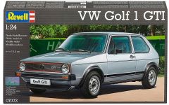 REV07072 - Voiture berline sportive VOLKSWAGEN Golf 1 GTI en kit à peindre et à assembler peinture et colle non incluses