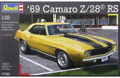REV07081 - Voiture sportive CHEVROLET Camaro Z/28 RS de 1969 en kit à peindre et à assembler peintures et colle non incluses
