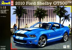 REV07089 - Voiture sportive FORD Shelby GT500 de 2010 en kit à peindre et à assembler peintures et colle non incluses
