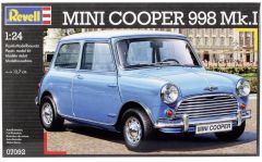 REV07092 - Voiture berline MINI COOPER 998 Mk. I en kit à peindre et à assembler peinture et colle non incluses