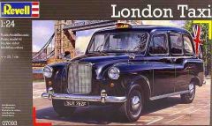 REV07093 - Taxi Londonien AUSTIN en kit à peindre et à assembler peintures et colle non incluses