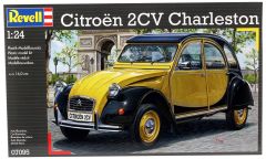 REV07095 - Voiture découvrable CIRTOEN 2CV Charleston en kit à peindre et à assembler peintures et colle non incluses