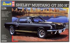 REV07242 - Voiture sportive SHELBY Mustang GT 350 H en kit à peindre et à assembler peinture et colle non incluses