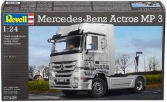 REV07425 - Camion 4x2 solo MERCEDES Actros MP3 en kit à peindre et à assembler peintures et colle non incluses