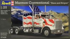 REV07429 - Camion américain 6x4 MARMON Conventional Stars and Stripes en kit à peindre et à assembler peintures et colle non incluses