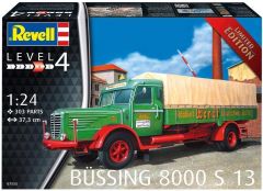 REV07555 - Camion porteur BUSSING 8000S 13 en kit à peindre et à assembler peinture et colle non incluses