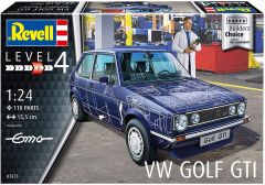 REV07673 - Voiture sportive VOLKSWAGEN Golf GTI version Builders Choice en kit à peindre et à assembler peinture et colle non incluses