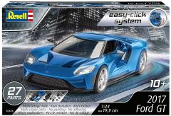 REV07678 - Voiture sportive FORD GT de 2017 en kit à assembler déja peint aseemblage sans colle