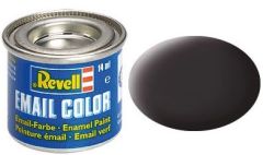 REV32106 - Pot de peinture émail de 14ml couleur goudron mat