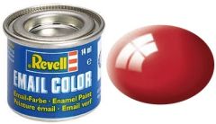 REV32134 - Pot de peinture émail de 14ml couleur rouge Ferrari brillant
