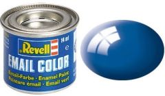 REV32152 - Pot de peinture émail de 14ml couleur bleu france brillant