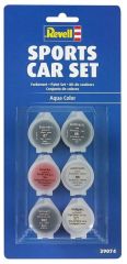 REV39074 - Set de 6 pots de 5ml de peinture acrylique Sports car Set