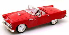 ROD92068 - Voiture cabriolet rouge FORD Thunderbird 1958 possibilité de démonter la capote
